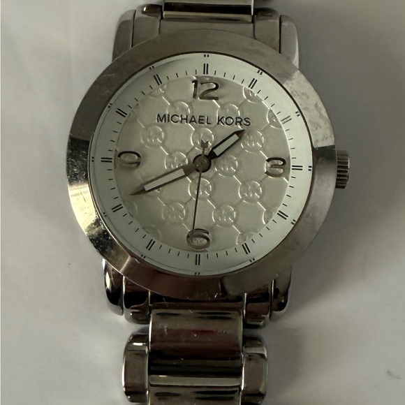 Michael Kors Accessories - Michael Kors MK3157 Silver‎ Dial Stainless Steel Women's 34mm Watch